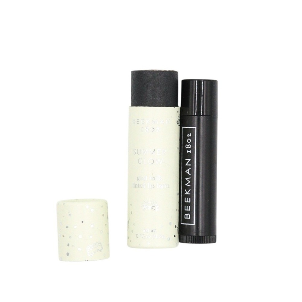 Beekman 1802 - Goat Milk Tinted Lip Balm - Summer Glow - 0.15 oz / 4.2 g